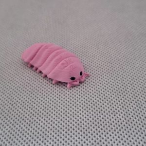 Pink Isopod Figurine