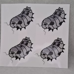 Dairy Cow Isopod Stickers
