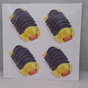 Rubber Ducky Isopod Stickers